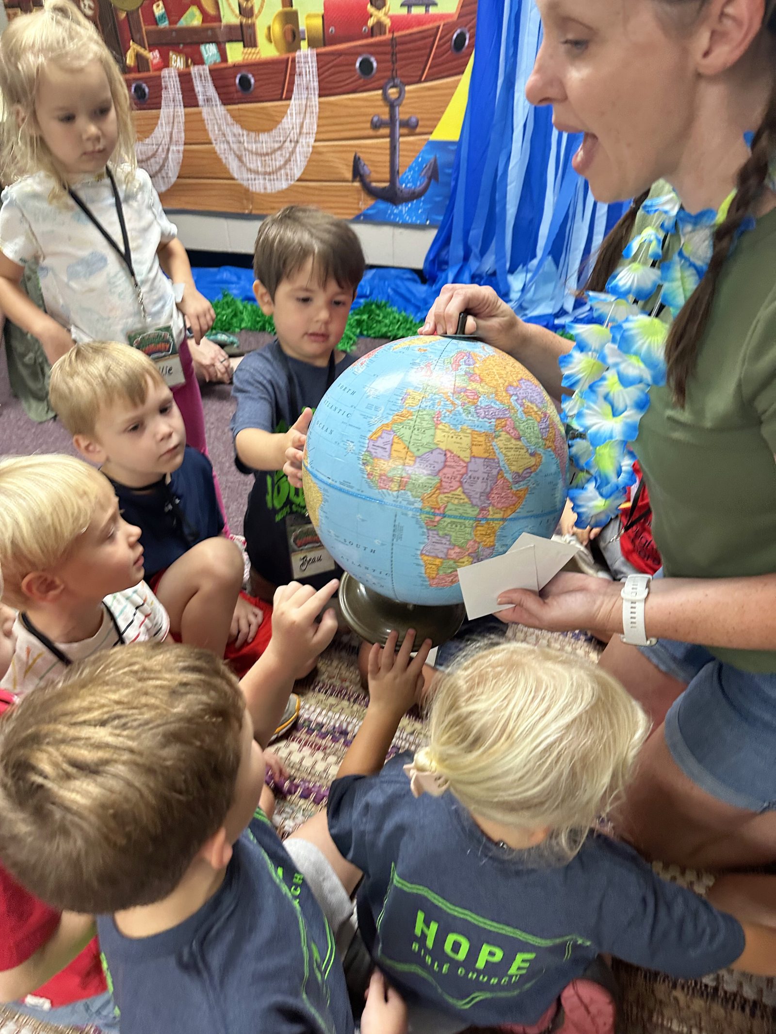 A Hope Kids classroom
