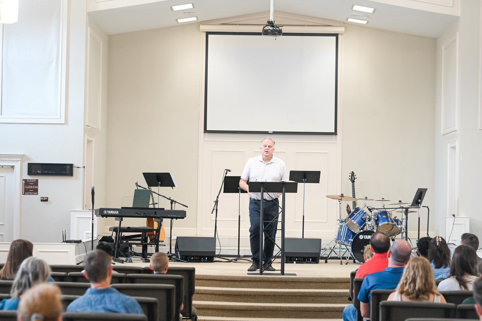 Preaching at Hope Bible Church