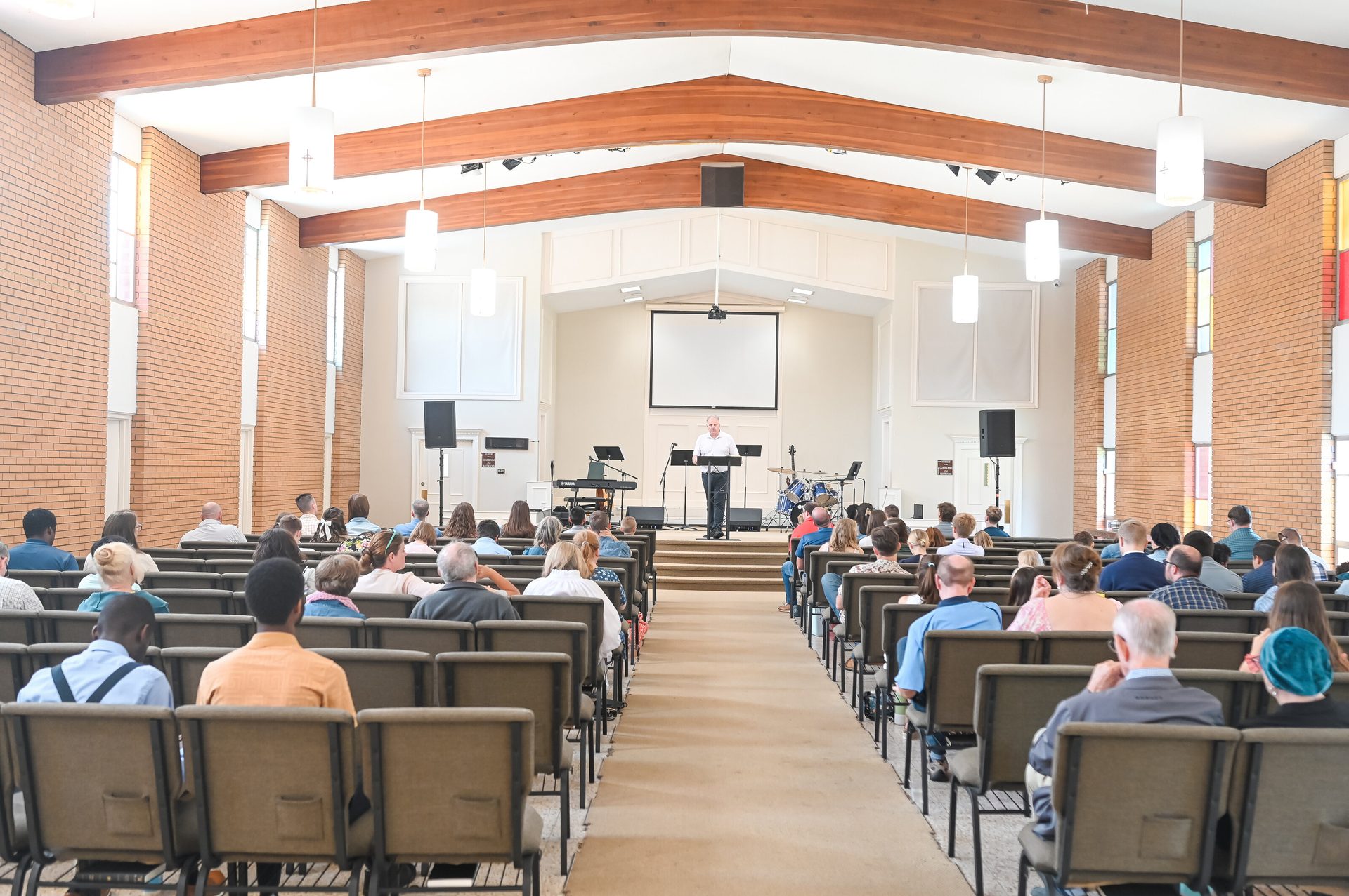 Sunday worship at Hope Bible Church