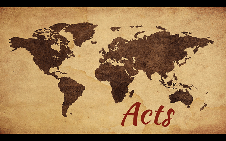 Acts sermon series artwork